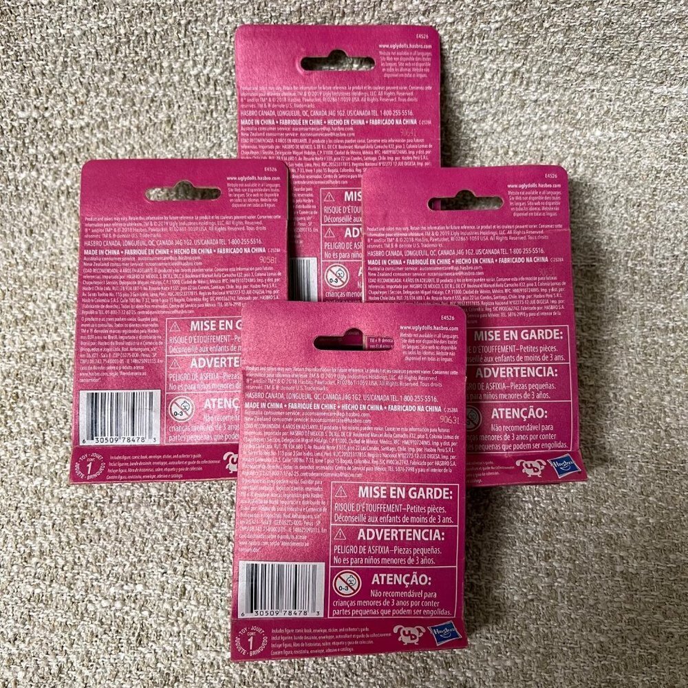Lot of (4) UglyDolls Mini Blind Packs Figures Series 1 - Picture 4 of 4